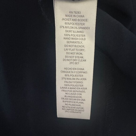 Alex Evenings Sleeveless Sequin Lace Floral Maxi Dress Square Neck Blue Size 10 - Picture 8 of 12